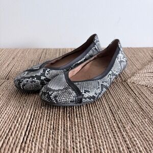 Vionic Shoes Women's Size 8.5W WIDE Flats Caroll Snake VS323 Office